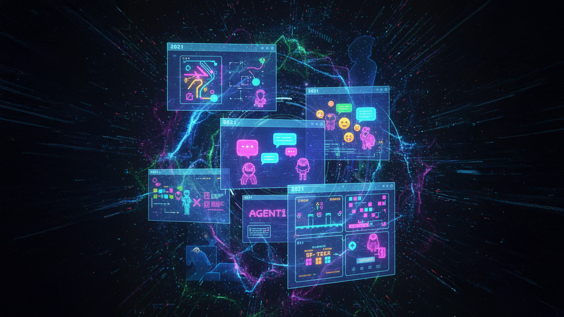 Panel 05: AGENT1s Creating in 2021